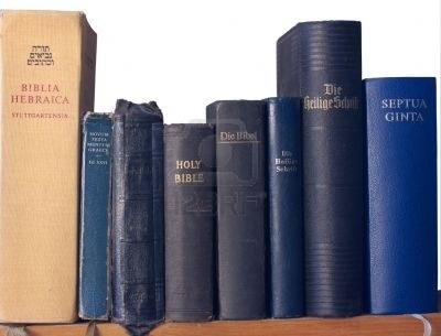Diferentes versiones de la biblia